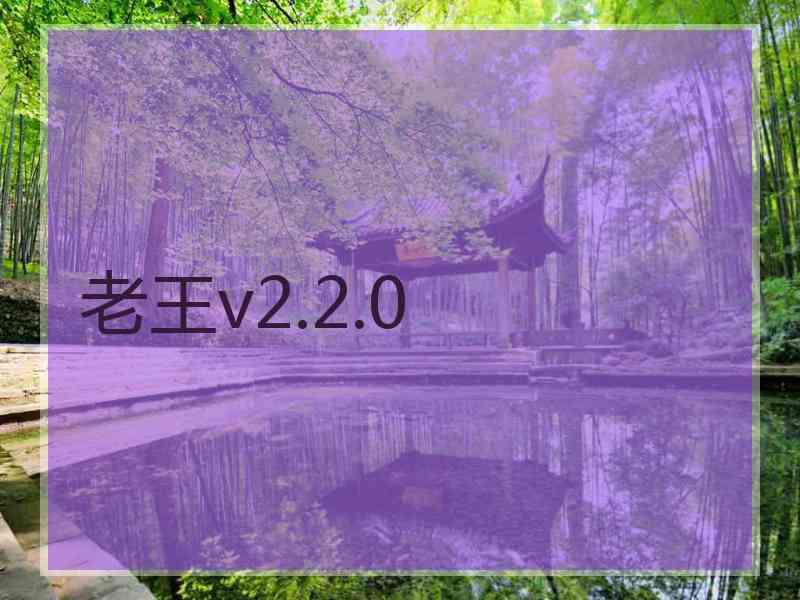 老王v2.2.0